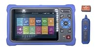 Elfcam® - OTDR für FTTH, 26dB/24dB Monomode 1310nm / 1550nm, Tragbares 4 in 1 OTDR + VFL+ OPM + OLS, OTDR Glasfasertester/Reflektometer für Den Optischen Bereich, Bis zu 100km (ELF-5800)