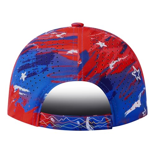 Image of UPF 50+ Performance Water Resistant Baseball Cap Lightweight Breathable Hat Golf Running Boat Hiking for Men Women