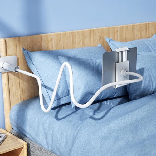 Soporte de brazo flexible para teléfono celular zwxqe con abrazadera de escritorio larga 5