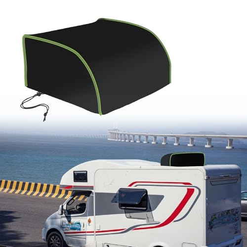 RV Air Conditioner Cover 600D for Dometic, Brisk II, Coleman Mach I II III, Mach 3 Plus, Mach 15, Roughneck, TSR Air Conditioners,Waterproof RV Air Conditioner Cover (43 * 31 * 15") by HSOKEW - Used condition - CA$10.69