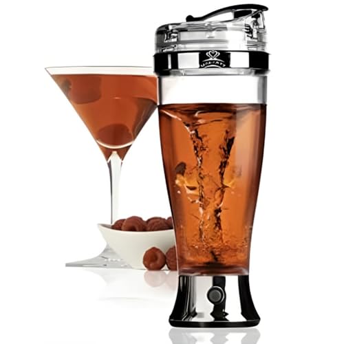 EchoAcc Shaker à cocktail automatique pour mélanger le café électrique 450 ml