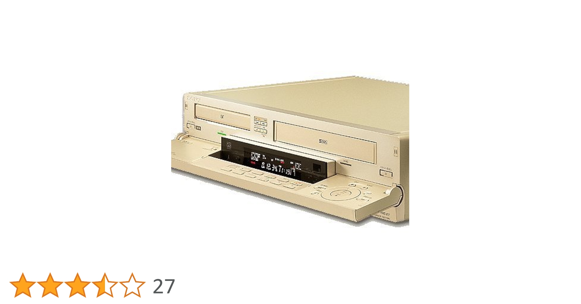 SONY MINI DV/SVHS ビデオデッキ　ＷＶ－ＤＲ7 Sony ES WV-DR7 DV/Mini DV + SVHS/VHS Video Player Recorder Dual