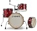 Sonor AQX Jazz 4-piece Shell Pack - Red Moon Sparkle