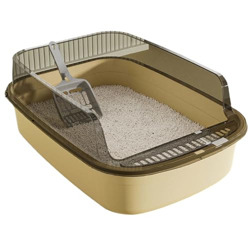Arenero para gato extra grande con bordes altos miniatura 1