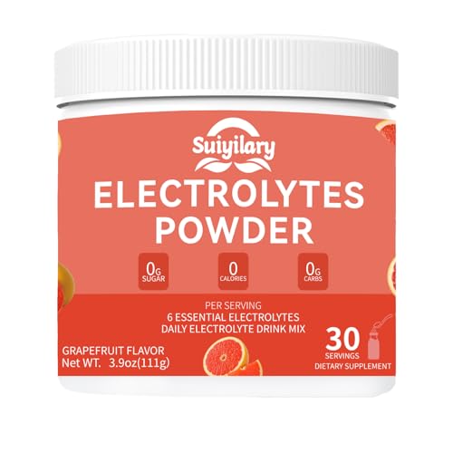 Sugar-Free Electrolyte Powder Drink Mix, Daily Hydration Powder with 6