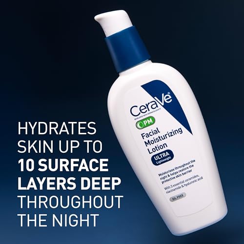 CeraVe PM Facial Moisturizing Lotion, 3 Ounce + AM Facial Moisturizing Lotion SPF 50, 3 Oz - image 2