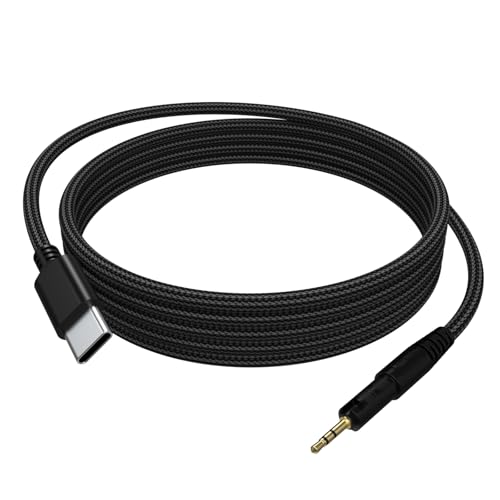 Amazon | USB C ATH-M50x ヘッドホンオーディオケーブル AUXコード