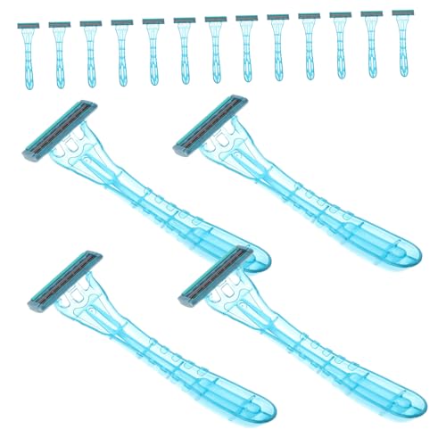 PLAFOPE 20pcs Disposable Razors Single Blade Travel Shavers for Men and Women Leg Hair Razor Armpit Shaver Body Hair Hotel Toiletries Supply