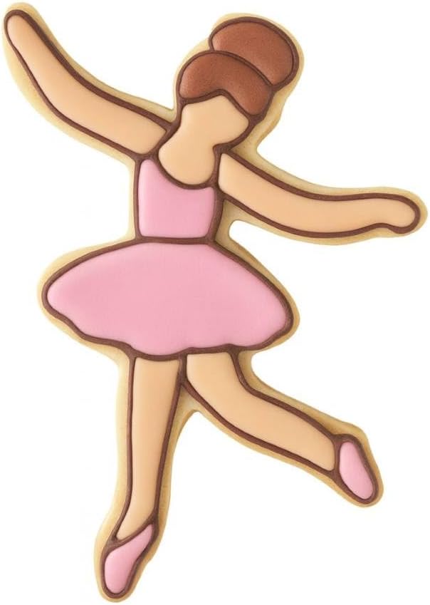 Miniatura 5 de Juego de 4 cortadores de galletas de balletdance de The Cookie Cutter Shop - Cortadores de galletas de acero estañado - Fabricado en los Estados