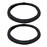 Fockety 24 X 2,125 Zoll Fahrrad-Außenreifen, 2 Stück, Verdickter Mountainbike-Reifen aus Naturkautschuk mit Anti-Rutsch-Design, Fahrradreifen für Laufräder, Pendlerfahrräder,