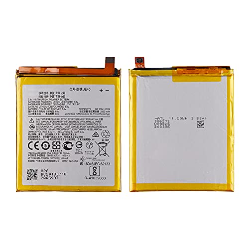 SwarKing Replacement Battery Compatible with JE40 Motorola Moto One P30 Play XT1941 Moto G7 Play XT1952 with Toolkit