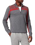 hugo boss strickjacke damen schwarz organic cotton BOSS Herren Zemi 10233026 01 Pullover, Medium Grey31, L