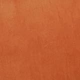 Couleur : variée Tissu en velours de coton non extensible pour costume, robe, loisirs créatifs, décoration - 114 cm de large - Orange brûlé - Vendu au demi-mètre
