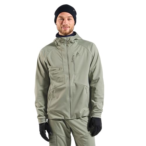 Veste Odlo Zeroweight Windproof X Warm M pour le running par grand froid