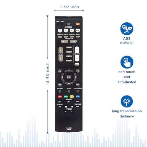 Télécommande RAV534 remplacez votre boîtier perdu pour ampli RX-V485