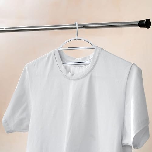 Miniatura 2 de SEDLAV Perchas de plástico con almohadillas antideslizantes ropa seca y húmeda con perchas que se mantienen en su lugar organizador súper ligero