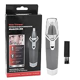 Cortapelos Para Nariz Y Orejas, Cortadora Y Detallista Eléctrica Portátil Súper Silenciosa, Máquina Cortadora De Afeitadora Nasal Para Cejas, Escote Y...