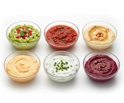 Provance 6-24 Stück Dipschalen Dessertschalen Ø 9 cm oder 12 cm Schüsseln aus Glas Glasschälchen Tapasschalen (12 Stück, Ø 12 cm) Provance 6-24 Stück Dipschalen Dessertschalen Ø 9 cm oder 12 cm Schüsseln aus Glas Glasschälchen Tapasschalen (12 Stück, Ø 12 cm)