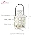 Kate Aspen Rustic Farmhouse Decor White Candle Holder Lantern Decorative (5 Inch), Wedding Decoration, Centerpiece Table Decorations, Home Decor, Shelf Decor, Fireplace Lantern