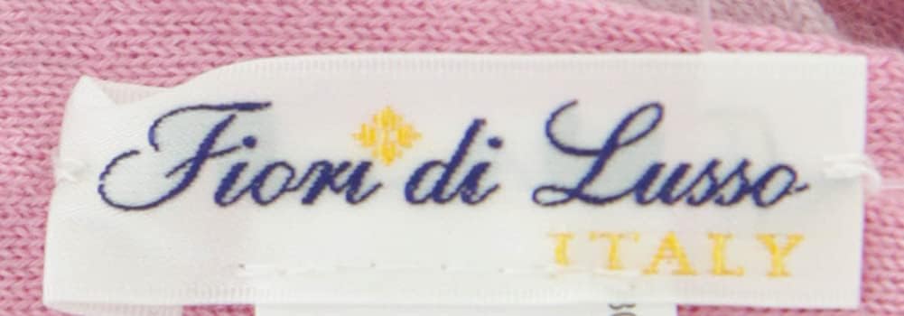 Fiori Di Lusso New Pink Cashmere Blend Scarf