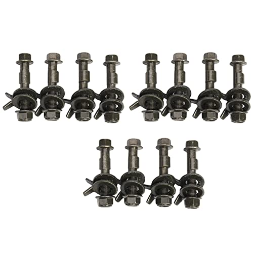 VENOAL 12 pernos de peine ajustables de acero de 14 mm de 14 mm, 10,9 intensidad