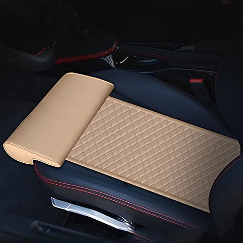 ZWJABYY Car Seat Leg Drag,Car Extended Seat Leg Support,Leather Leg Cushions Universal Extension