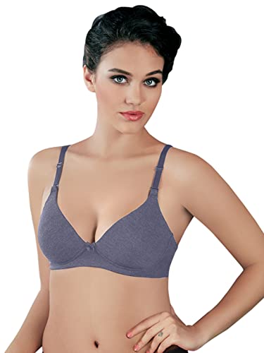 Image of SONARI Dazzle Womens Lightly Padded T-Shirt Bra | Non-Wired, Moderate Coverage, Stretch Cotton, Hand Washable, Regular Wear (DB545, Pack of 1)