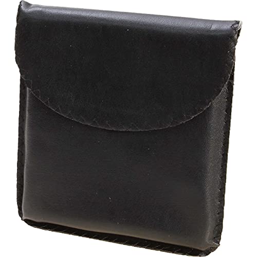 BLscale - CD Digitalwaage | Feinwaage, Küchenwaage, Taschenwaage, Schmuckwaage | 0,01g-50g | LCD-Display | austauschbares Cover | + Ledertasche | 4 Wäge-Einheiten | Blackleaf