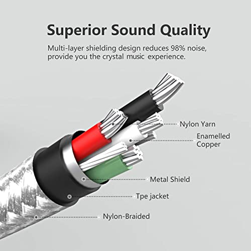 Apple MFi Certified AUX Cord for iPhone 15 - USB-C to 3.5 mm Headphone Jack Adapter, for iPhone 15 Pro Max, 15 Plus, Galaxy, Android, Pixel - Thumbnail 2