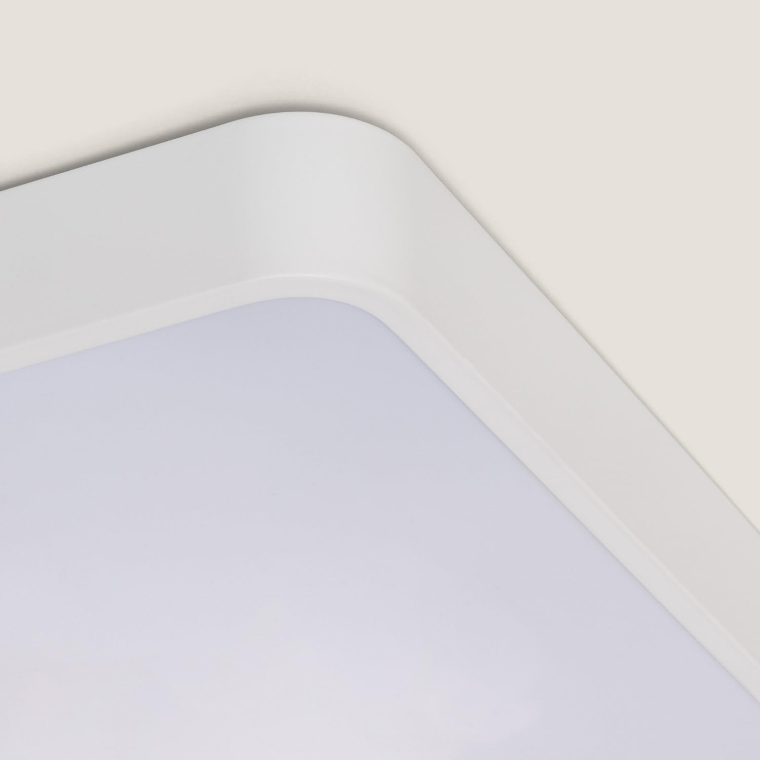 LEDKIA Plafoniera LED 40W Rettangolare Metallo 600x400 mm CCT Selezionabile