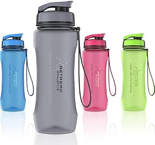 RETREAD ATHLETICS Tritan BPA FREE Sports Water Bottle 600ML 1000ML With FREE Filter Concaved Body Suitable For Cycling Hiking Running Gym
