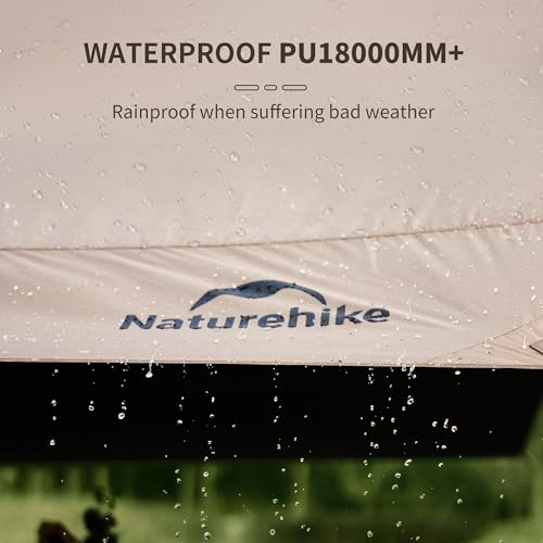 Naturehike Cloud Skies Tarp with Poles