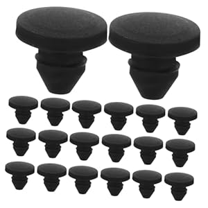 Veemoon 20 Stück Silikon Verschlussstopfen konisch