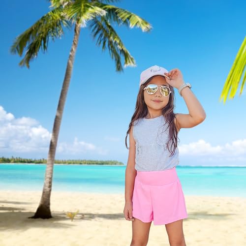 Big Elephant Girls Swim Shorts, Upf 50+ Quick Dry Kids Active Beach Board Short thumb #1