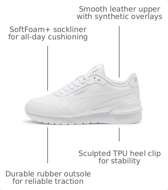 Image of Puma Unisex-Child St Runner Hook and Loop