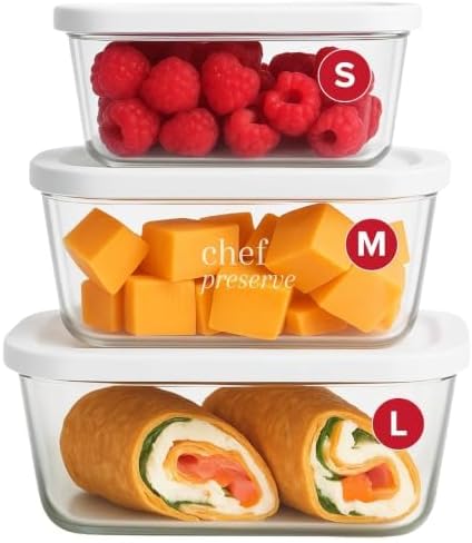 Chef Preserve Glass Vacuum Seal Containers, Chef Preserve compact vacuum sealer