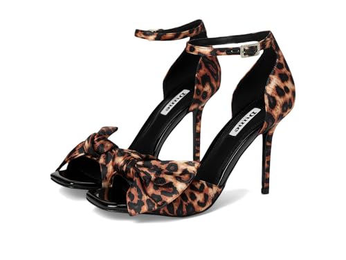 Dune London Women's Mannequins Pump, Leopard Fabric, 9