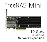 FreeNAS Mini 10Gb Dual-Port Upgrade SFP+ Ports Twinax/DAC