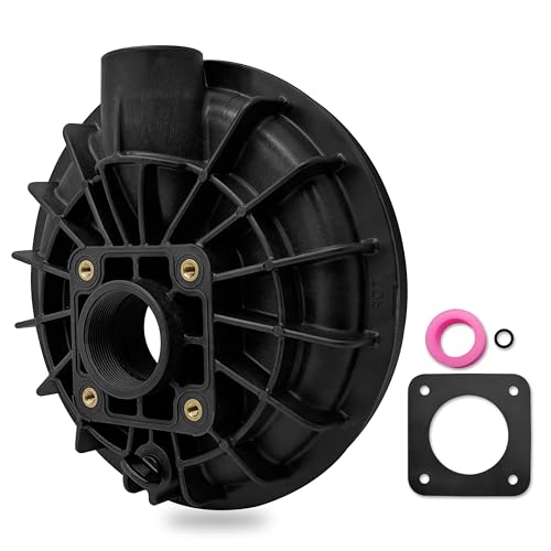 C176-47P1 Tank Body Replacement for Sta-Rite full rate and up-rate Max-E-Glas/Dura-Glas series pool and spa inground pump with C20-123 Suction Gasket.Aftermarket Part.