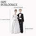4.5 Inch Romantic Wedding Party Cake Topper Ornament Bride and Groom Figurine