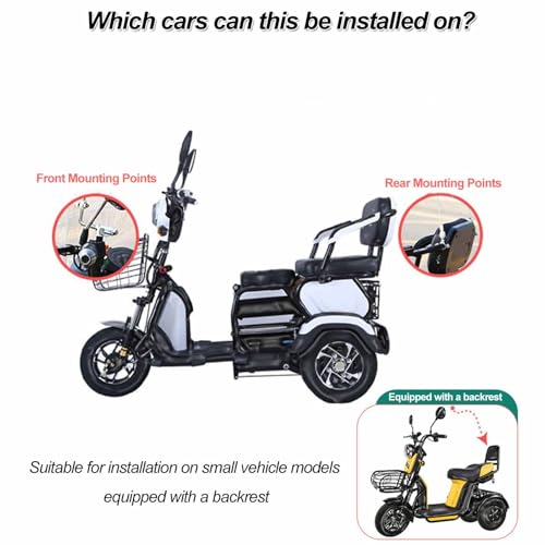 Housse pour tricycle électrique extérieure pour protéger du gel - 6
