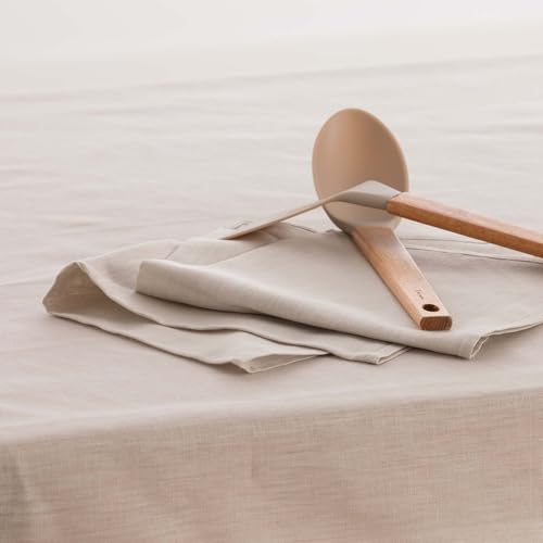 Nappe de table rectangulaire résinée hydrofuge de qualité Belum lin - 2