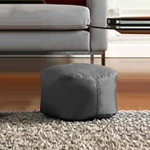 SXBCyan Pouf D'extérieur Imperméable sans Remplissage, Housse De Pouf Oxford, Fauteuil Poire, Pouf Flottant for Piscine, Coussin Flottant for Piscine(30YD-Dark Grey)