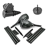 Backyard Tools Corp Solar Torch & Ground Spike Kit – 2-Pack