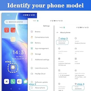 Générique Écran LCD pour Sony Xperia 10 IV XQ-CC54 XQ-CC72 Écran LCD Ensemble de numériseur Tactile Remplacement d'écran (avec Cadre Violet)