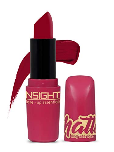 Image of INSIGHT Matte Lipstick | Soft Matte Finish | Highly Pigmented Formula | Ultra Creamy | Intense Color Payoff | Fade-Proof Lipstick |A16- 4.2g