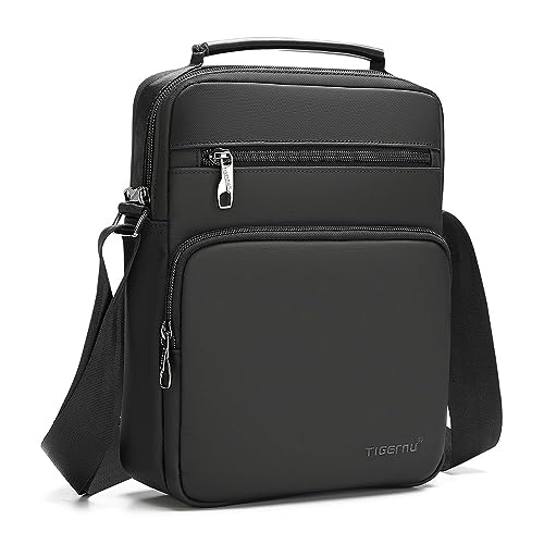 TIGERNU - Bolsa Transversal Masculina Executivo Mochila De Peito Pequena Viagem