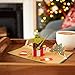 Lovepop Star Wars™ Yoda™ Present Pop Up Card, 5x7-3D Greeting Card, Pop Up Christmas Cards, Kids Christmas Card, 3D Holiday Card, Winter Cards