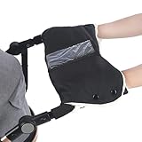 【Taille Universelle】 Cette moufle de poussette s'adapte à la plupart des types de poussettes et à différentes mains. Mettez votre main dans le gant et enveloppez votre poignet afin que votre poignet et votre main soient très chauds et que vous puissiez facilement entrer et sortir votre main