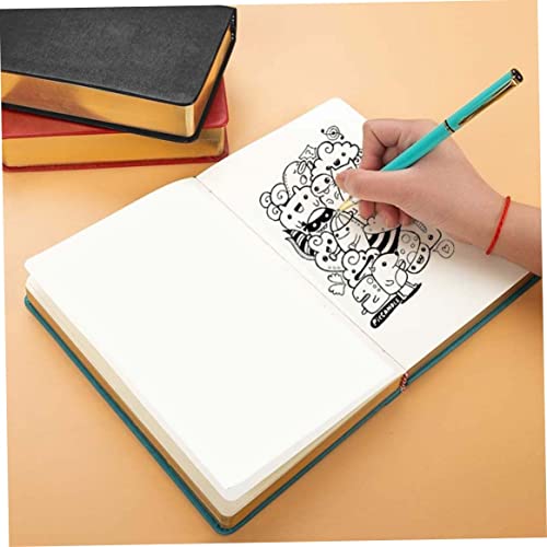 Journal en cuir vintage A5 avec 600 pages vierges pour manuscrit